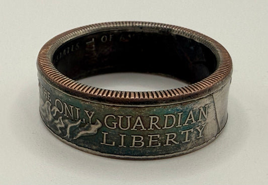 1776-2026 Half Dollar Coin Ring - Enduring Liberty