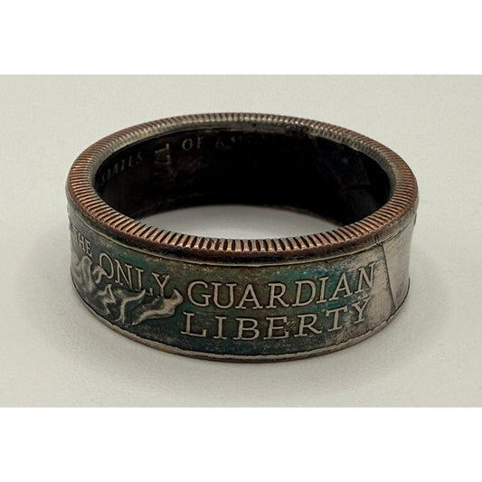 1776-2026 Half Dollar Coin Ring - Enduring Liberty - Semiquincentennial