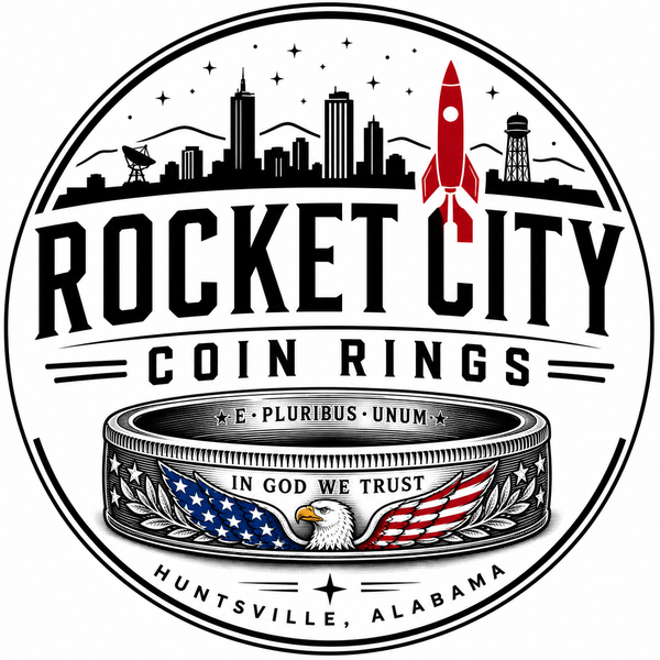 Rocket City Coin Rings