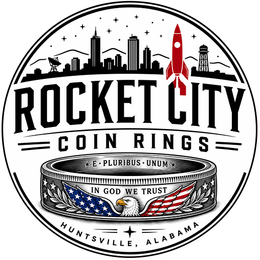 Rocket City Coin Rings