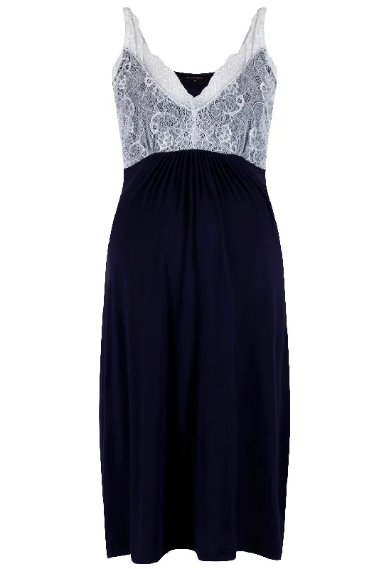 Allure Nightdress - Navy