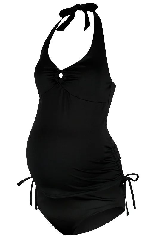 Bali Maternity Tankini in Black