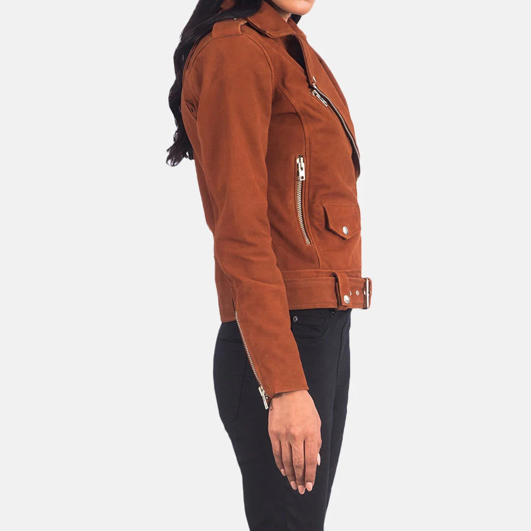 Sassy Roadster Leather Biker Jacket | Women's Biker Jacket