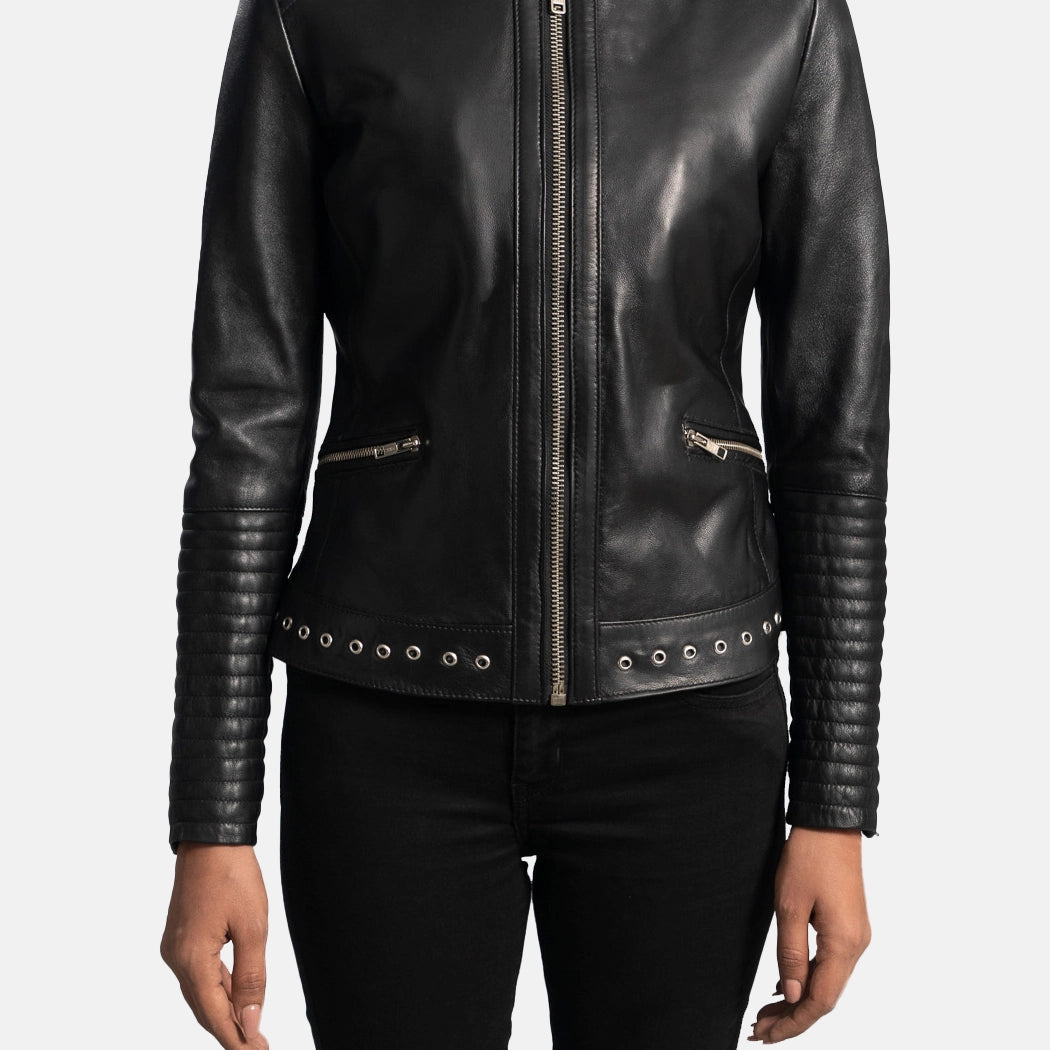 Urban Edge Leather Biker Jacket | Women's Biker Jacket