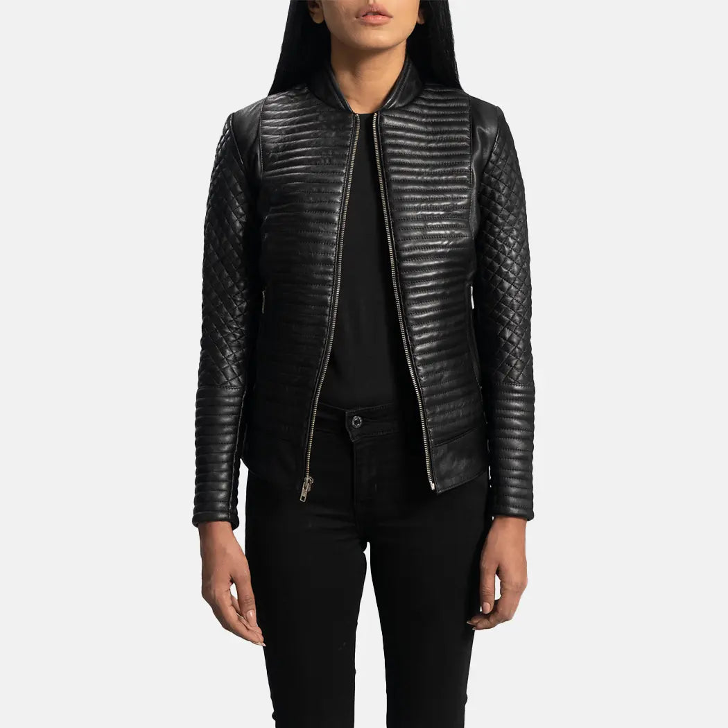 Vixen Vibe Women Leather biker Jacket | Genuine Leather