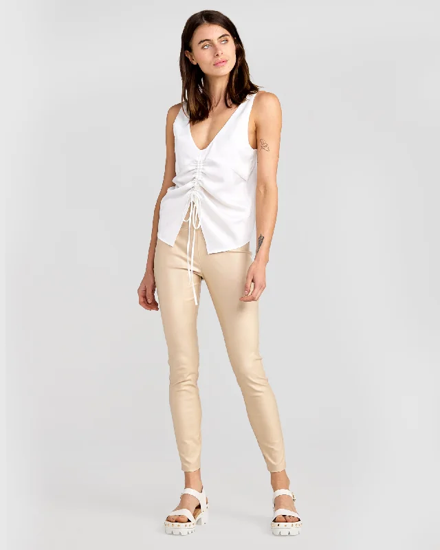 City Slicker Coated Legging - Sand