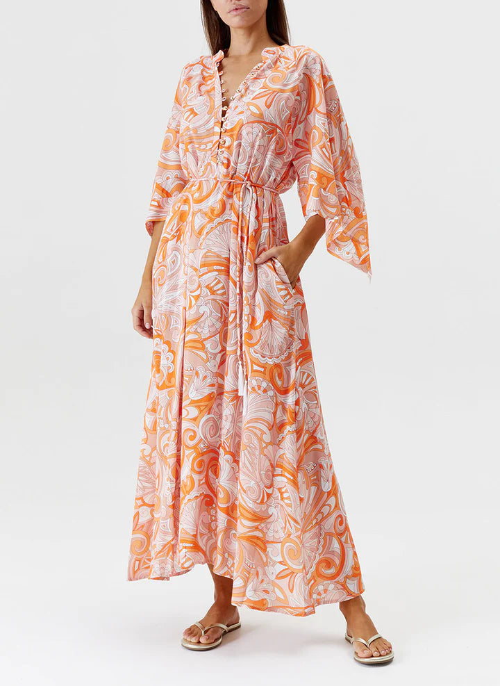 Edith Kaftan Mirage Orange