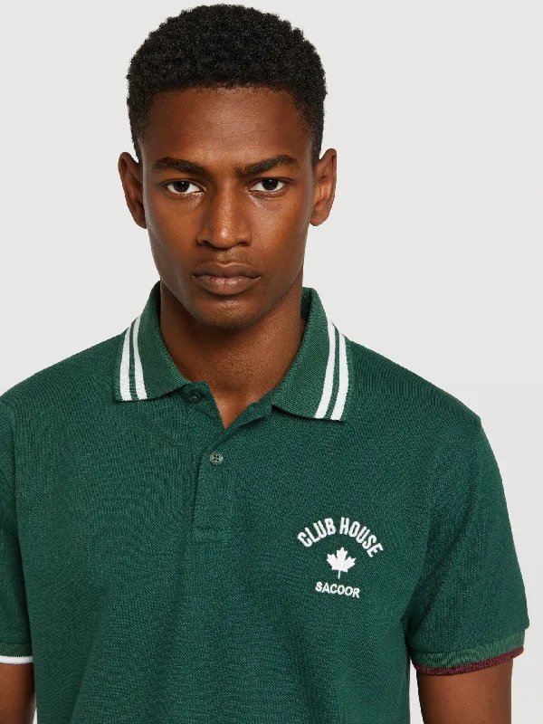 Gen z collection regular fit sport piqué polo shirt