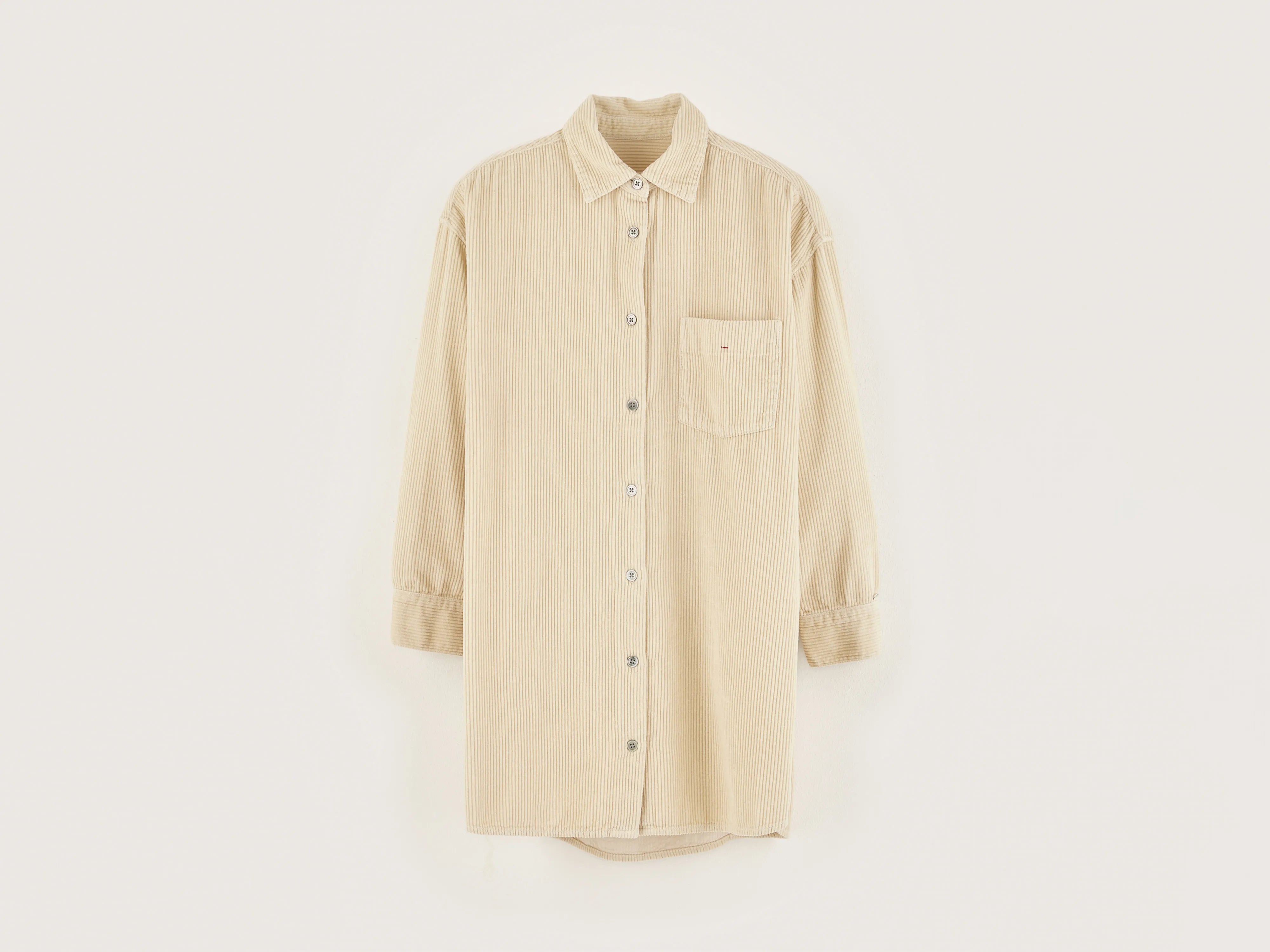 Winnie shirt dress (242 / G / SUGARCANE)