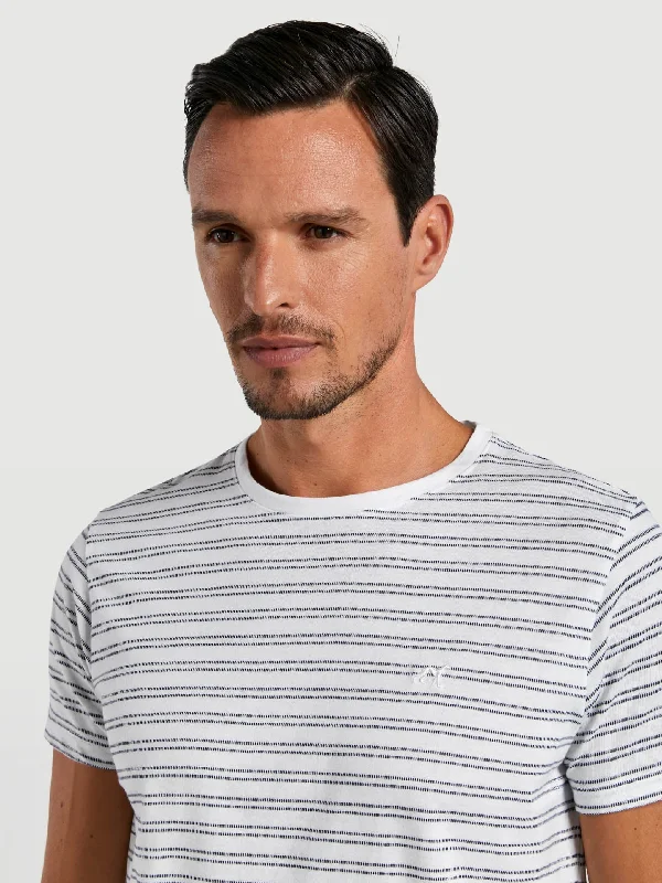 Luxe leisure edition striped t-shirt