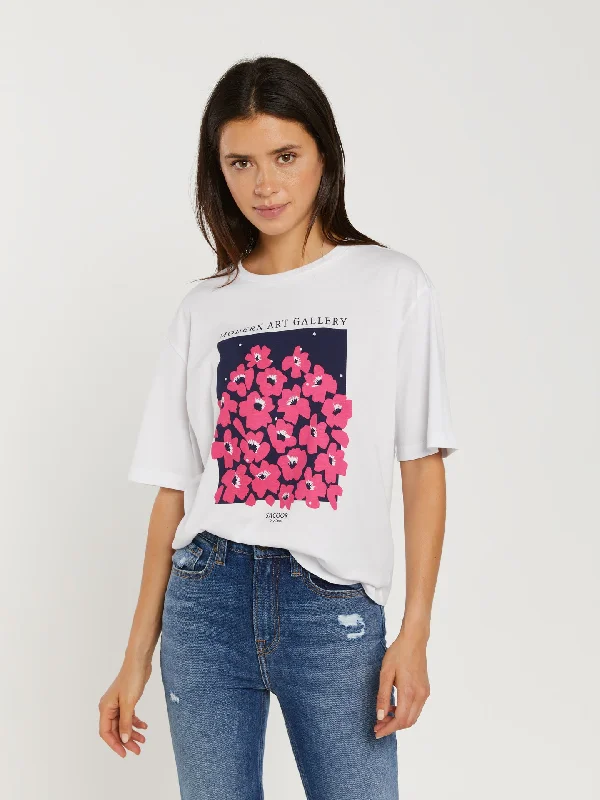 Modern art print t-shirt