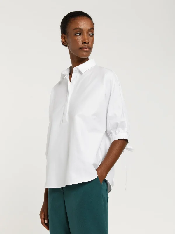 Sleeve knotted detail shirt