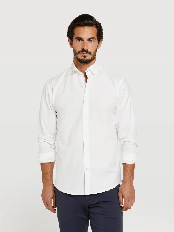 Slim fit comfort oxford shirt